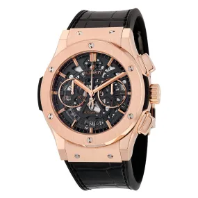Hublot Classic Fusion Chronograph Black Dial Men's Watch 525OX0180LR 525.OX.0180.LR
