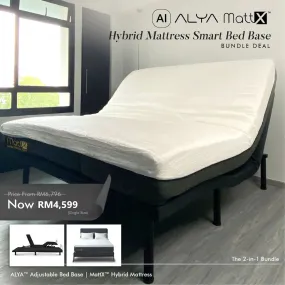 Hybrid Mattress Smart Bed Base Bundle