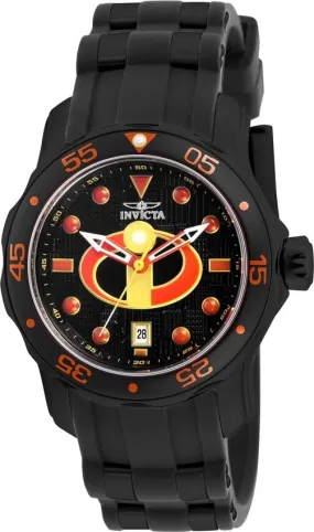 Invicta Disney Limited Edition Incredibles Quartz Black Dial Ladies Watch 26856