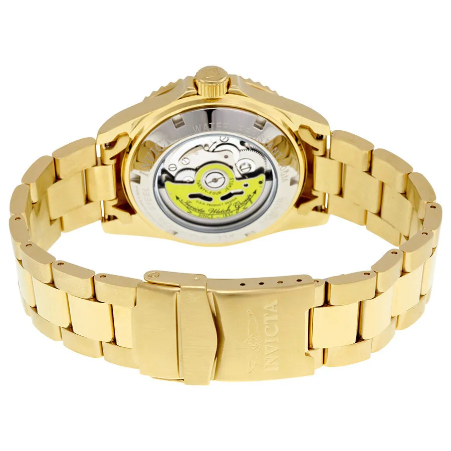 Invicta Pro Diver Automatic Blue Dial Yellow Gold-plated Men's Watch 8930OB