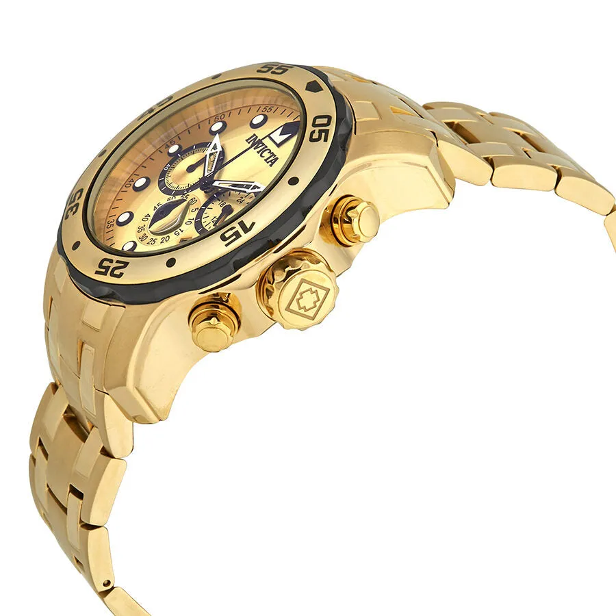 Invicta Pro Diver Chronograph Champagne Dial Men's Watch 80070