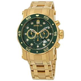 Invicta Pro Diver Chronograph Green Dial Men's Watch 23653