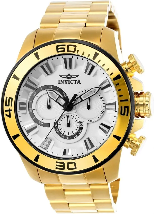 Invicta Pro Diver Chronograph White Dial Men's Watch 22589