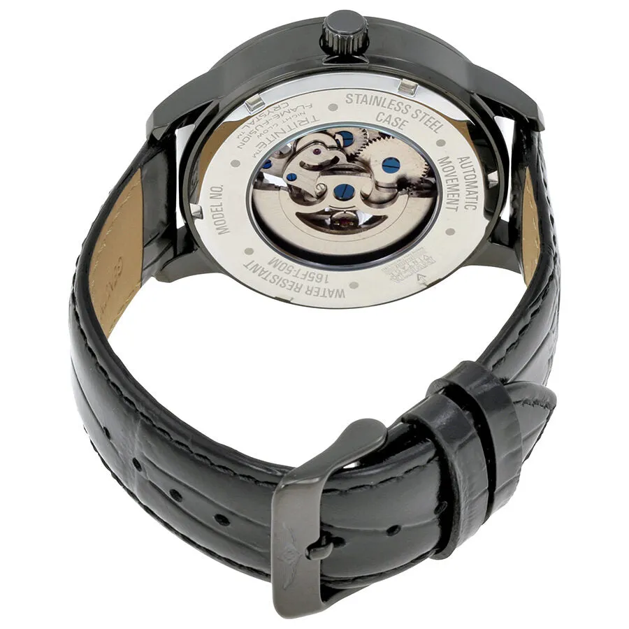 Invicta Vintage Automatic Black Skeleton Dial Men's Watch 22580