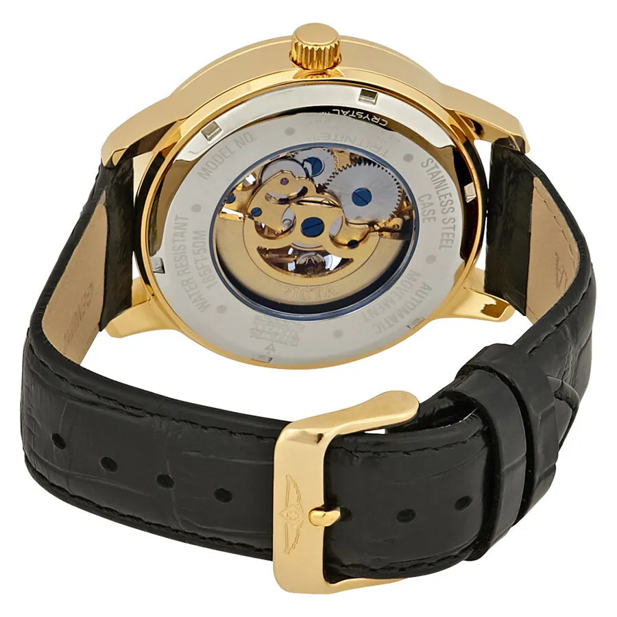 Invicta Vintage Objet D Art Automatic Black Dial Men's Watch 22578