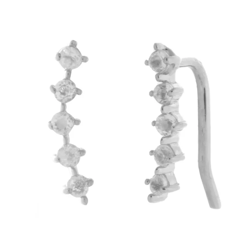 Lady Ear Climbers - Gold & Silver