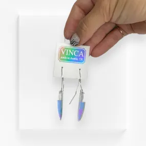 Last Chance! Knife-r Been Better - Ear Threaders - Iridescent