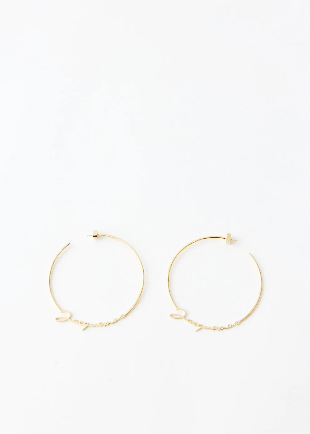 Les Creoles Jacquemus Hoop Earrings