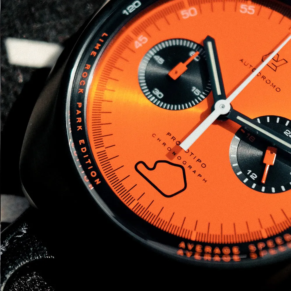 lime rock drivers club prototipo chronograph - limited edition