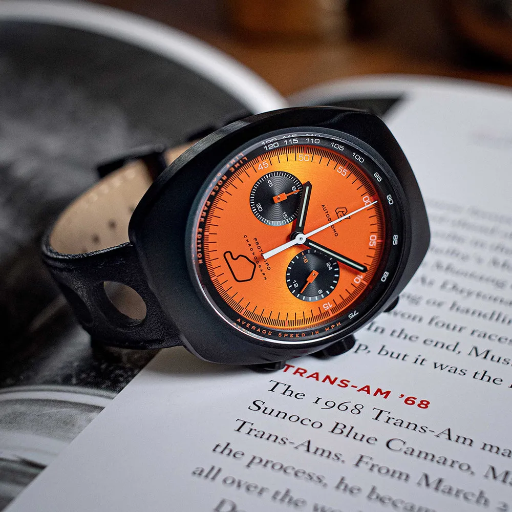 lime rock drivers club prototipo chronograph - limited edition