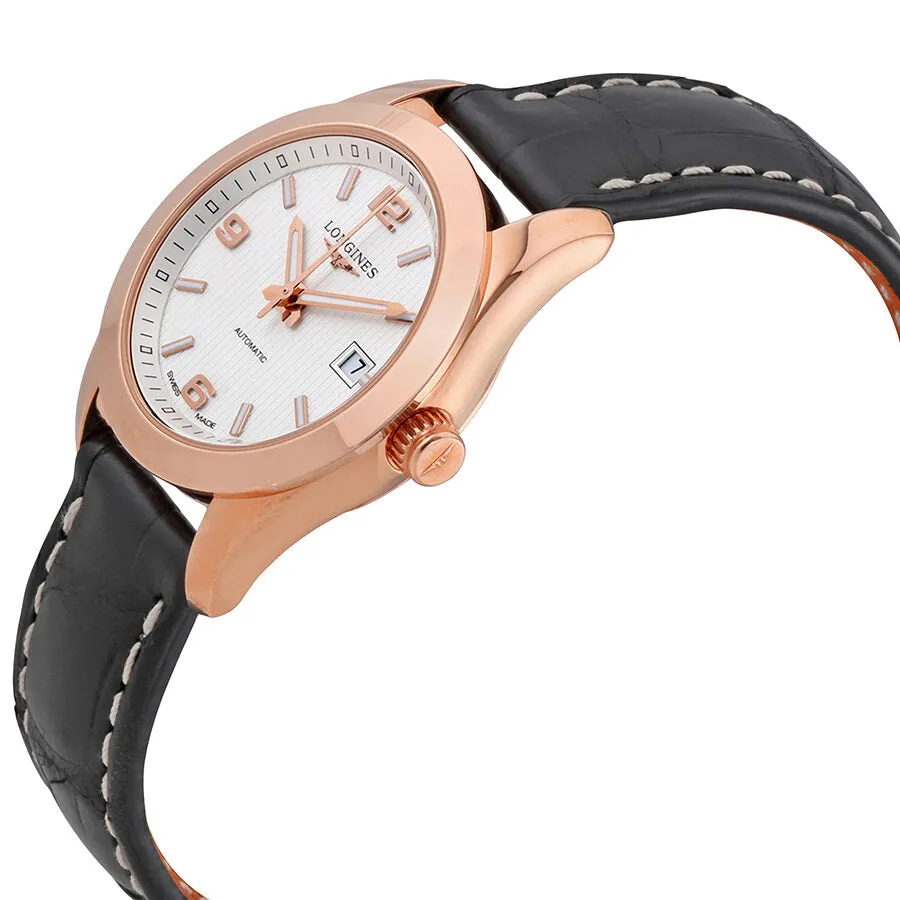 Longines Conquest Classic Silver Dial Automatic Ladies Watch L22858763 L2.285.8.76.3