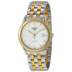 Longines Flagship Automatic White Dial Two-tone Men's Watch L48743227 L4.874.3.22.7