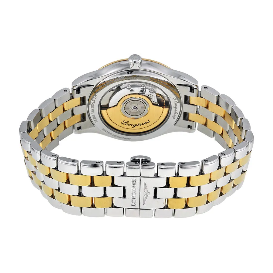 Longines Flagship Automatic White Dial Two-tone Men's Watch L48743227 L4.874.3.22.7