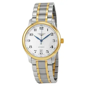 Longines Master Collection White Dial Steel and 18kt Yellow Gold Men's Watch L26285787
