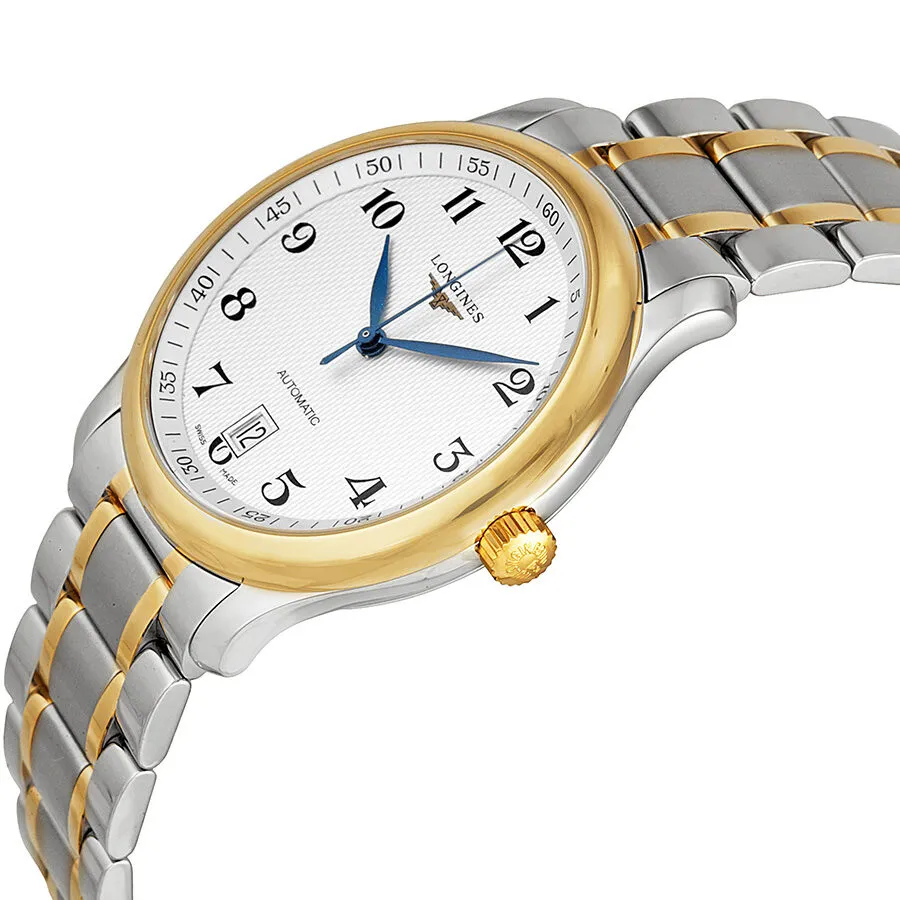 Longines Master Collection White Dial Steel and 18kt Yellow Gold Men's Watch L26285787