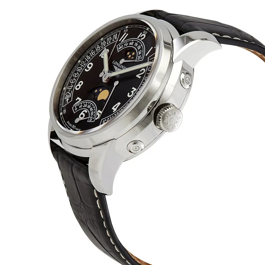 Longines Saint-Imier Automatic Black Dial Men's Watch L2.764.4.53.3