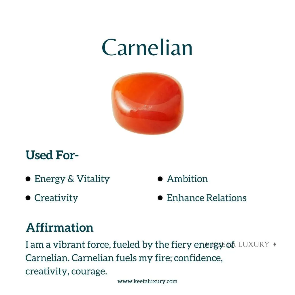 Lotus - Carnelian bracelet