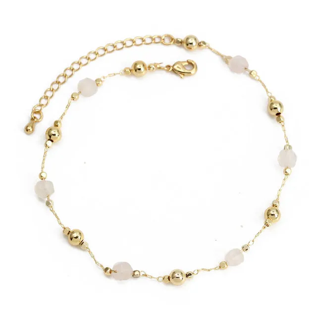 Lucky Eye Fatima Hand Evil Eye Foot Chain Anklet