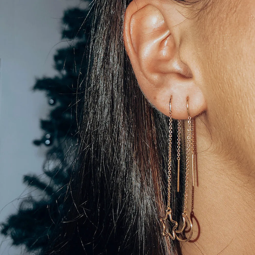 Luna Moon Ear Threader