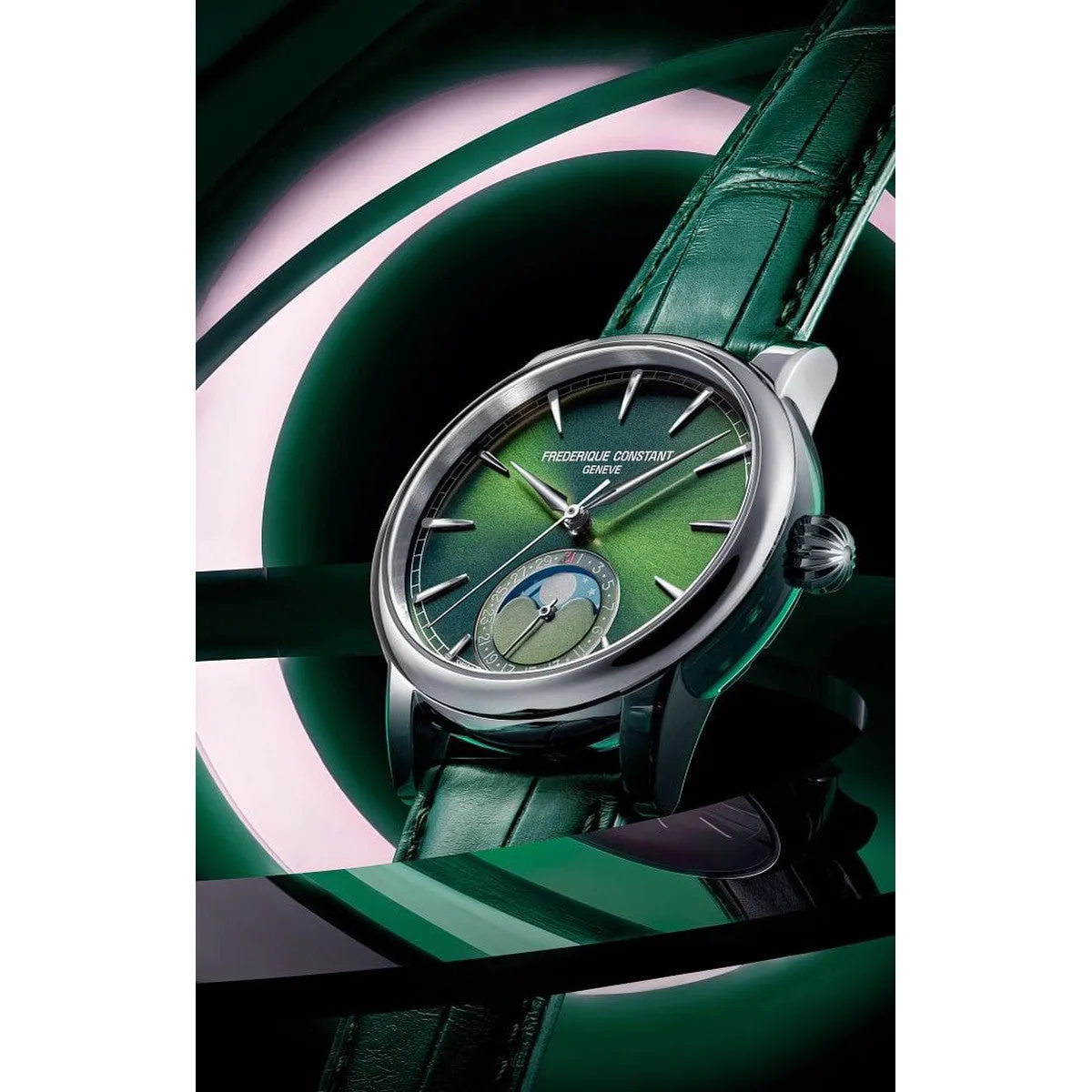 Manufacture Classic Moonphase Date Watch- FC-716GR3H6