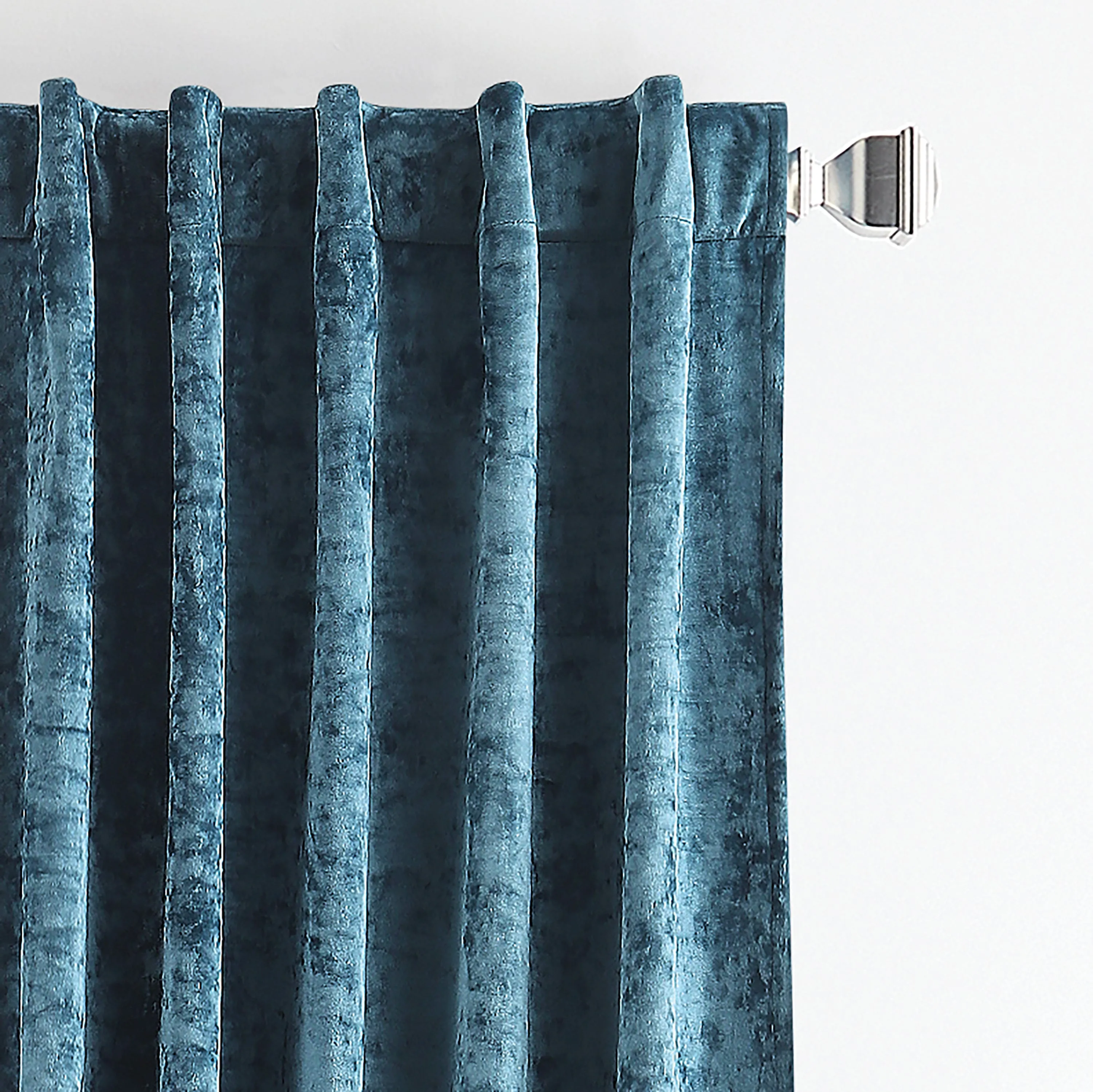 Martha Stewart Wave Embossed Curtain Panel Pair