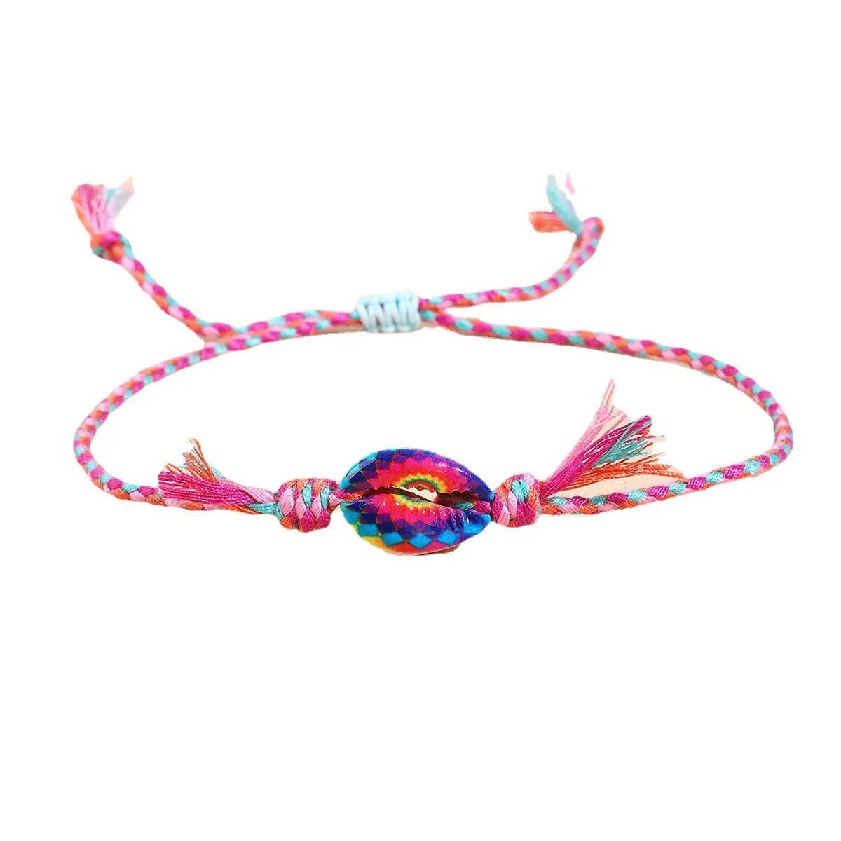 Men's And Women's Beach Shell Handwoven Bracelet