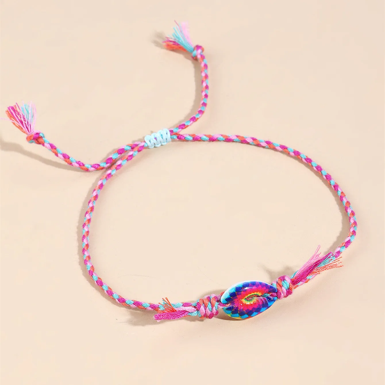 Men's And Women's Beach Shell Handwoven Bracelet