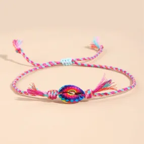 Men's And Women's Beach Shell Handwoven Bracelet