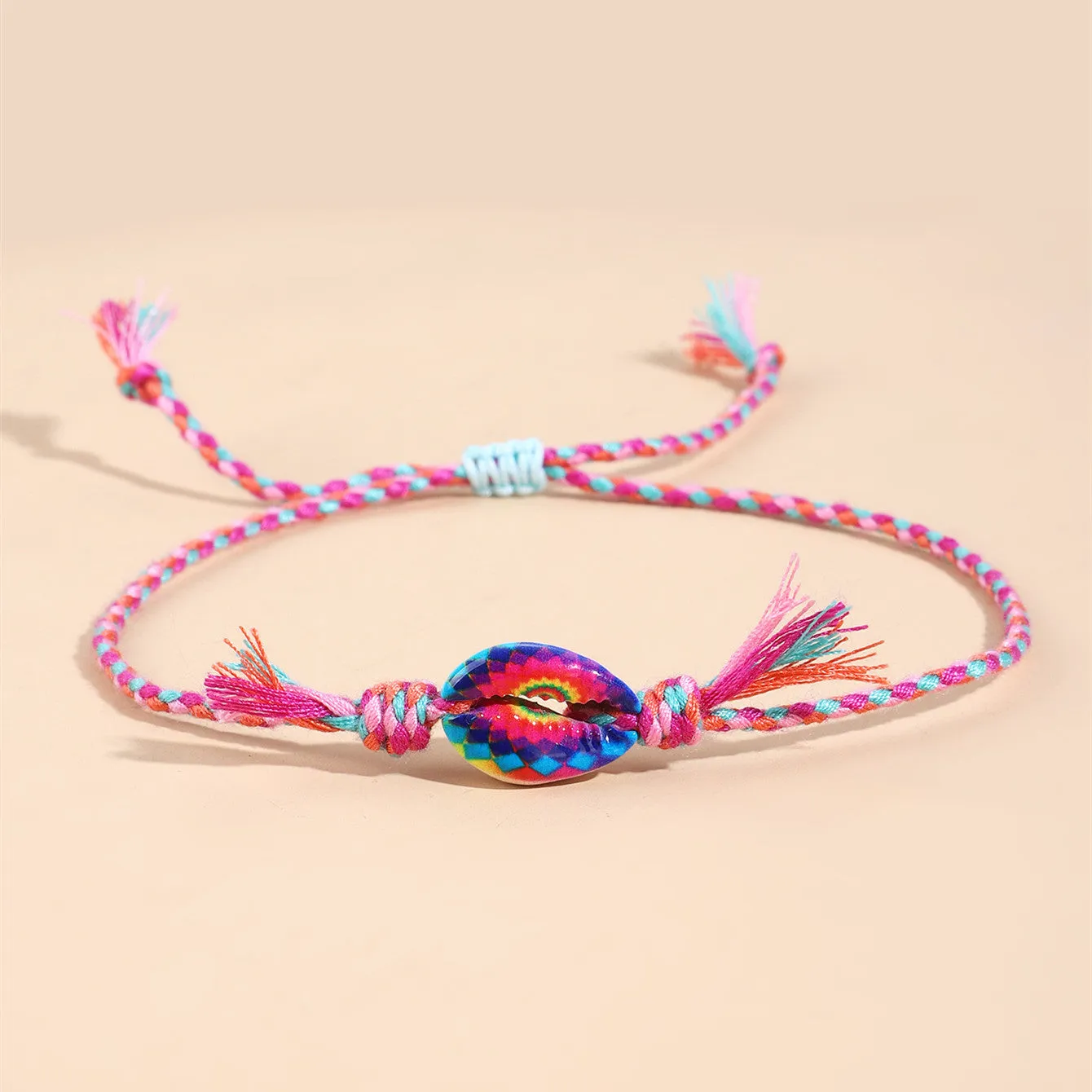 Men's And Women's Beach Shell Handwoven Bracelet