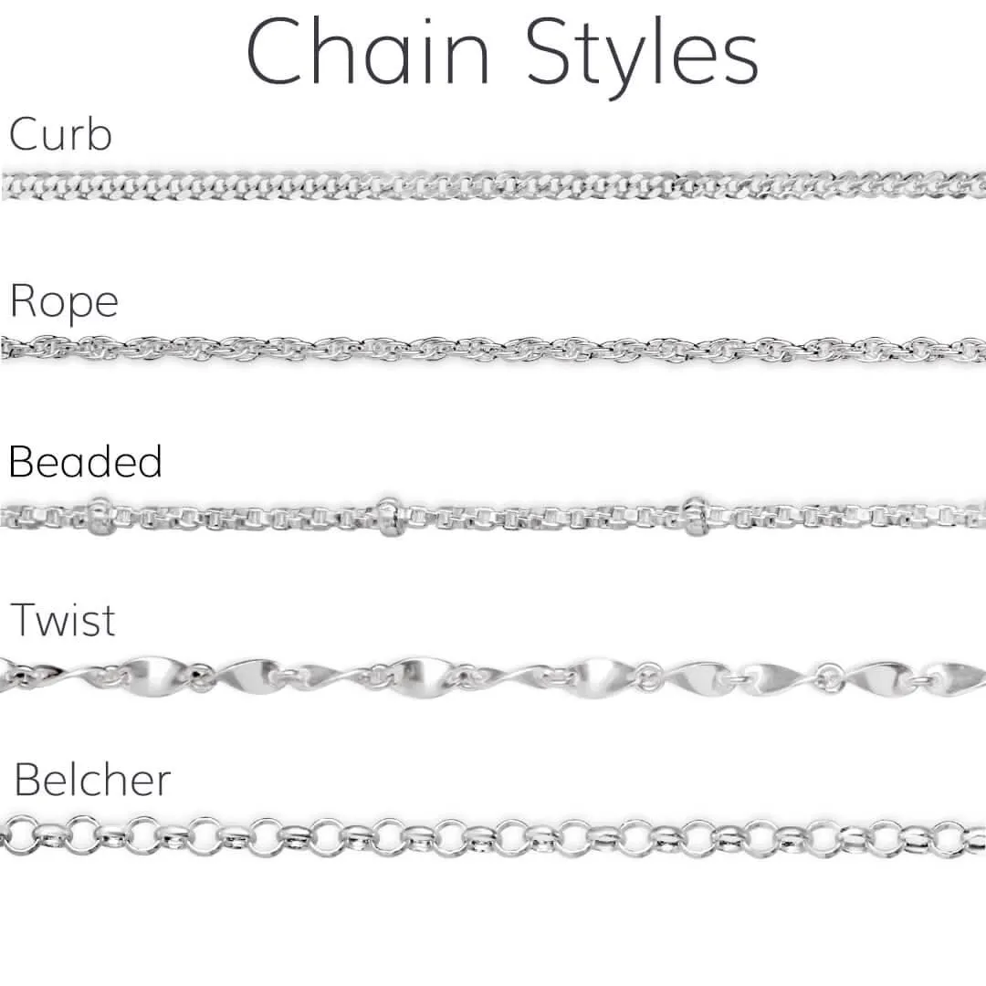 Men's Silver Cross Necklace