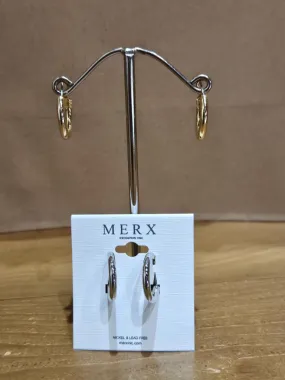 MERX - Tube Hoop Earrings – 3/4 Inch