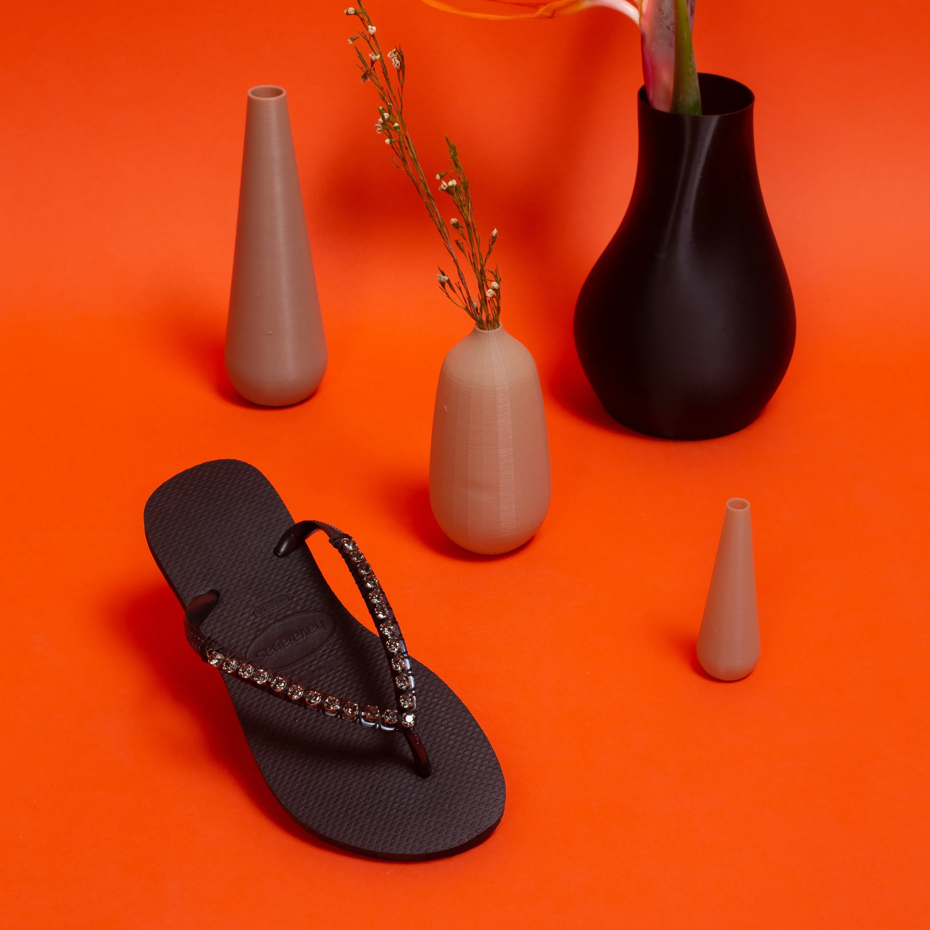 Mini Diamonds Flip Flops