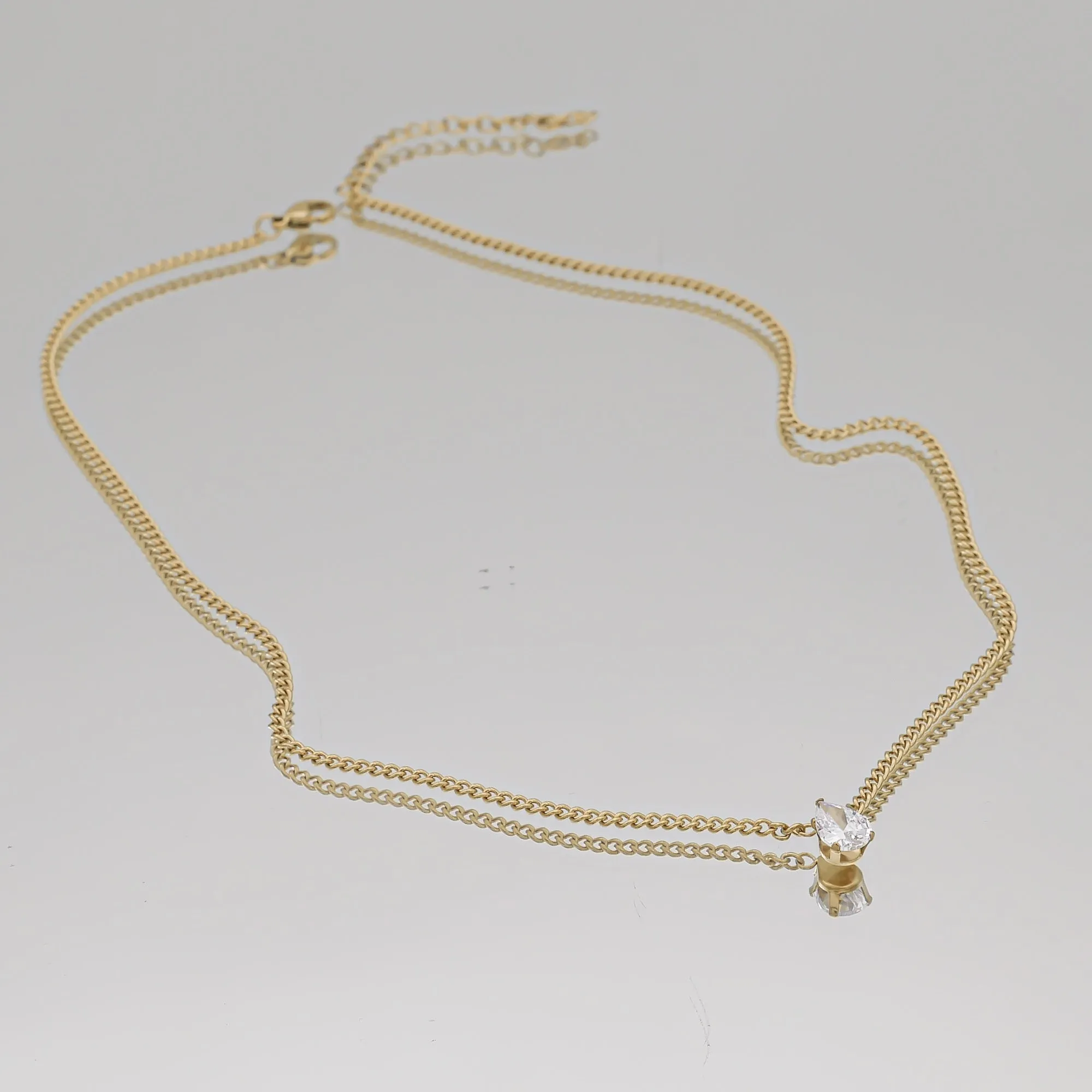 Mira Gemstone Pendant Necklace