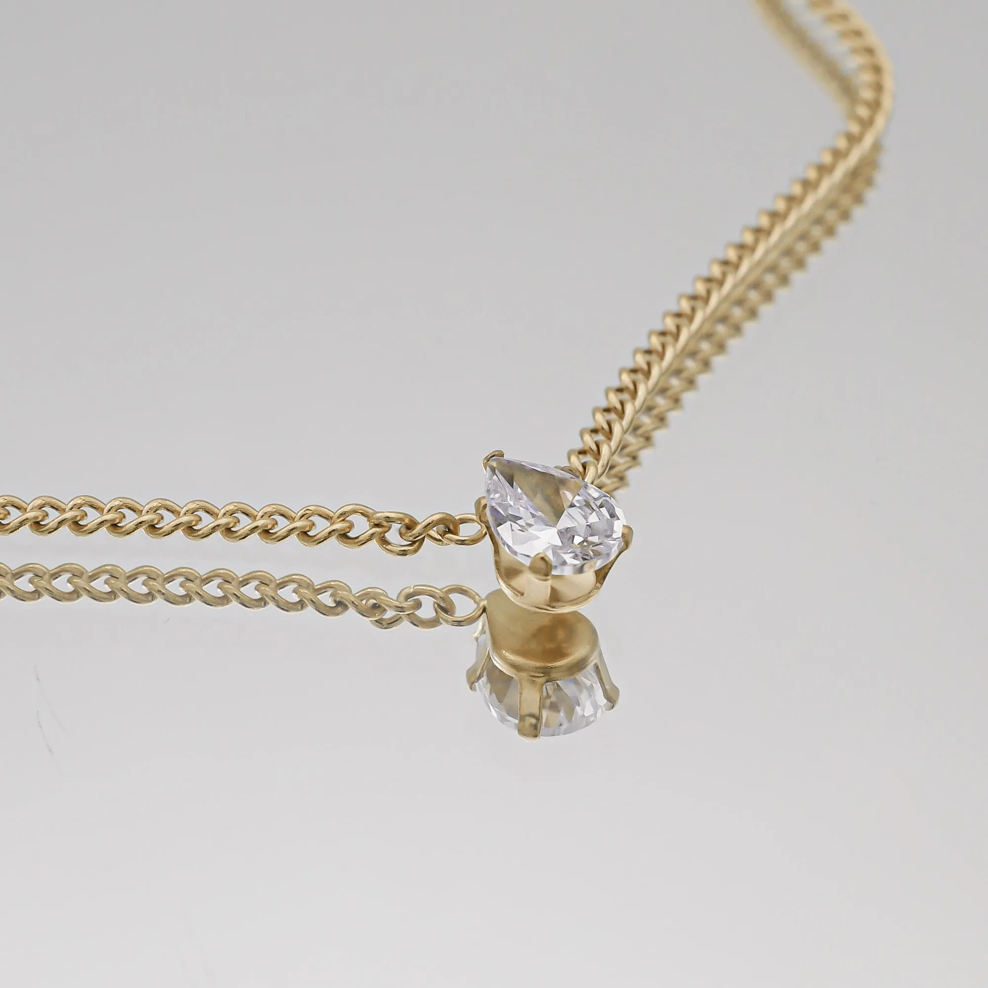 Mira Gemstone Pendant Necklace