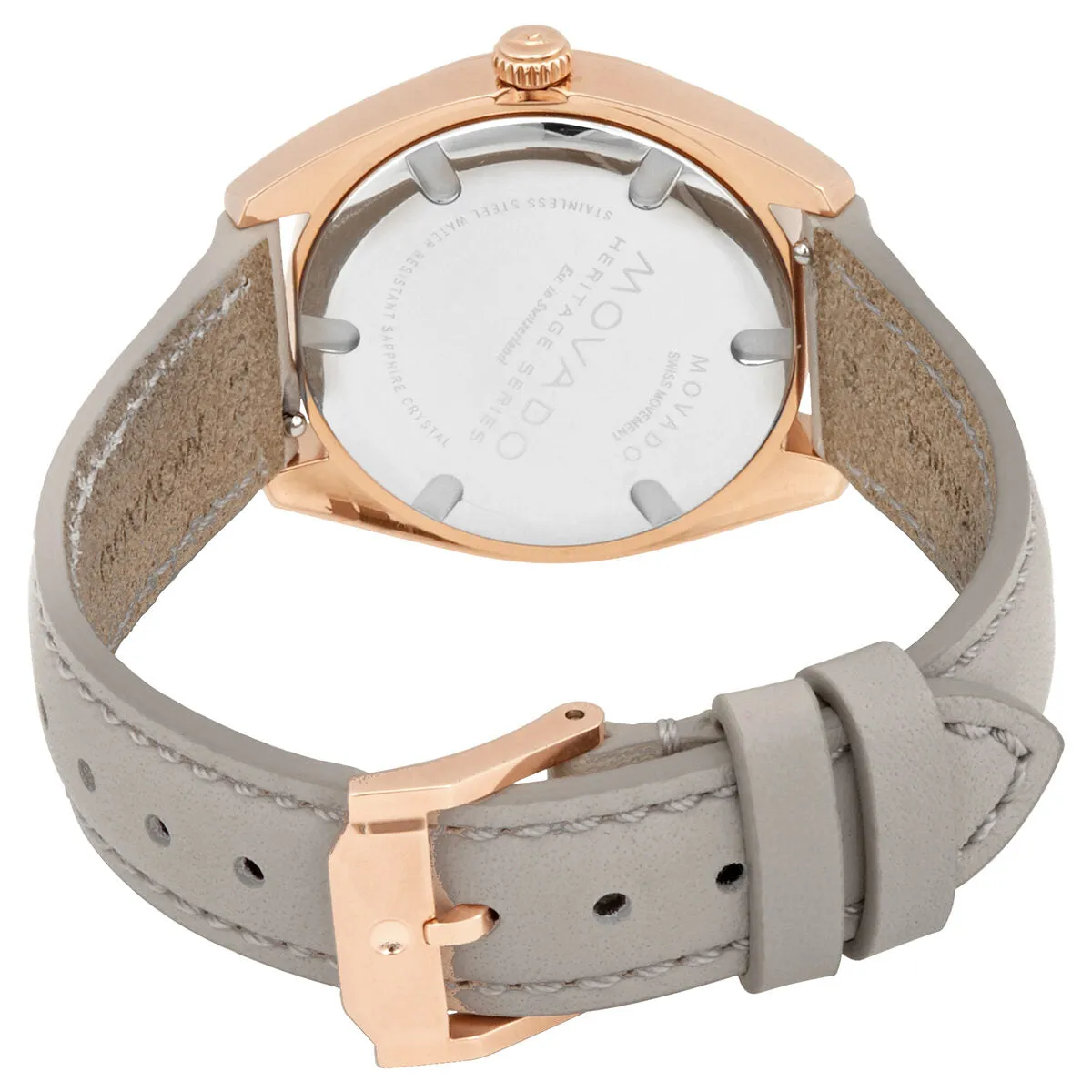 Movado Heritage Quartz White Dial Watch 3650064