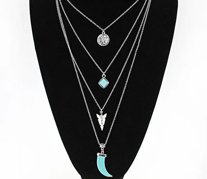 Multi-Layer Boho Necklace