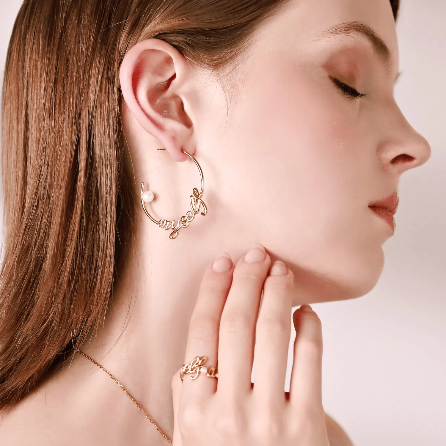 Myself Always Asymmetric Earrings