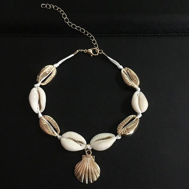 New Fashion Ankle Chain Multi Layer Infinity Gold Color Anklets