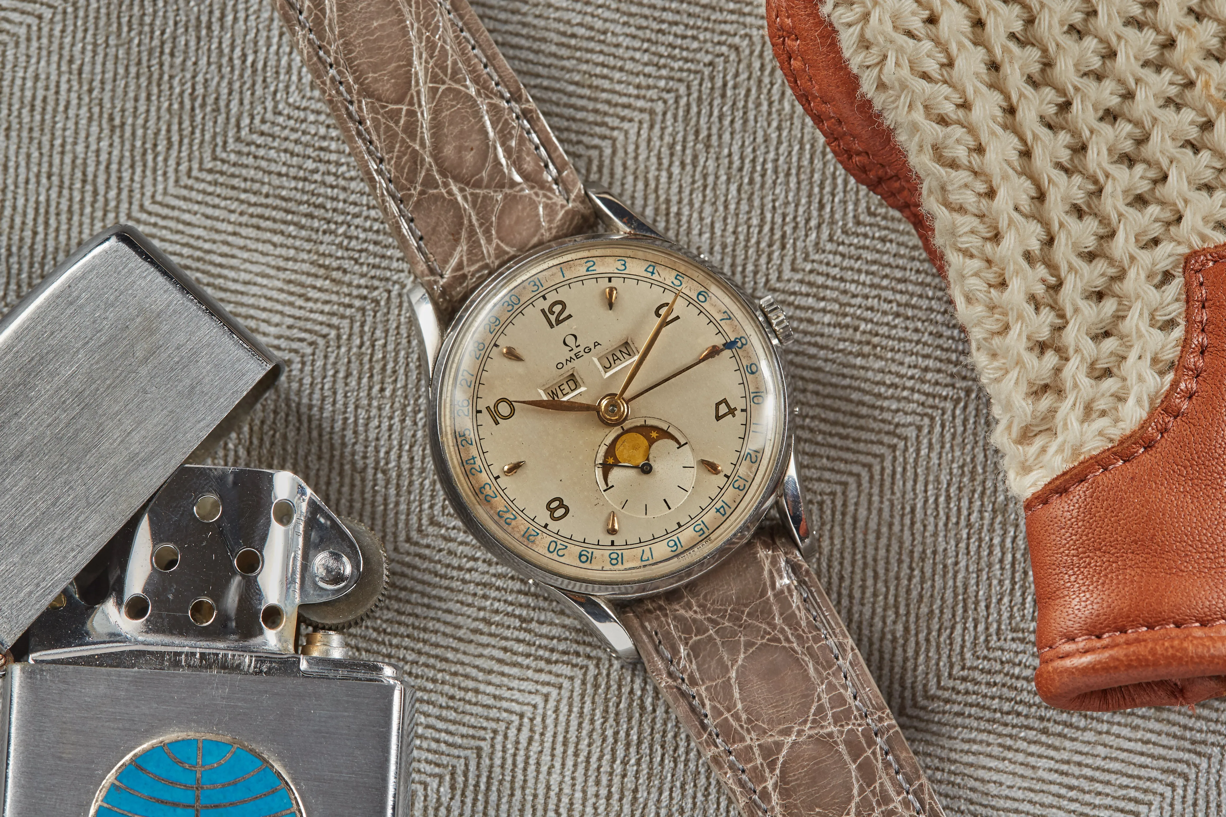 Omega Cosmic Triple Calendar Moonphase