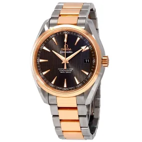 Omega Seamaster Aqua Terra Auto Grey Dial 18k Rose Gold And Stainless Steel Men's Watch 231.20.42.21.06.003