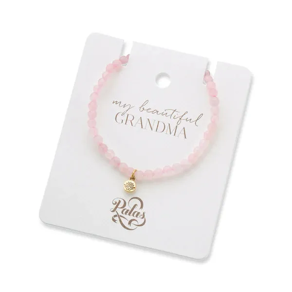 Palas Rose Quartz Grandma Bracelet