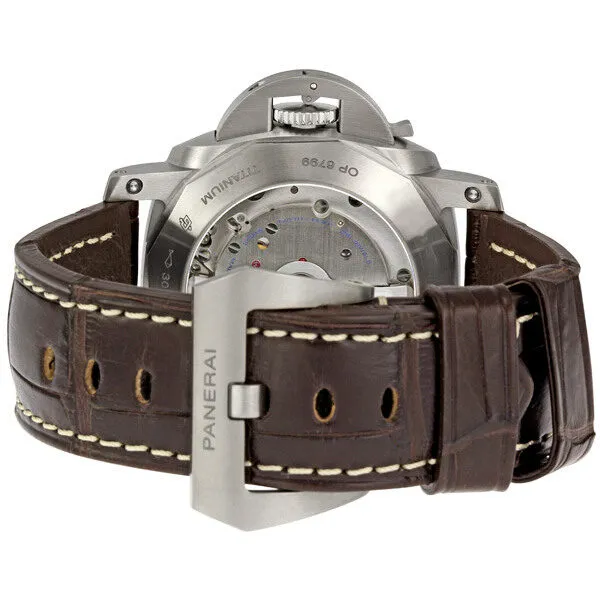 Panerai Luminor Dark Brown Dial Titanium Men's Watch 00351 PAM00351