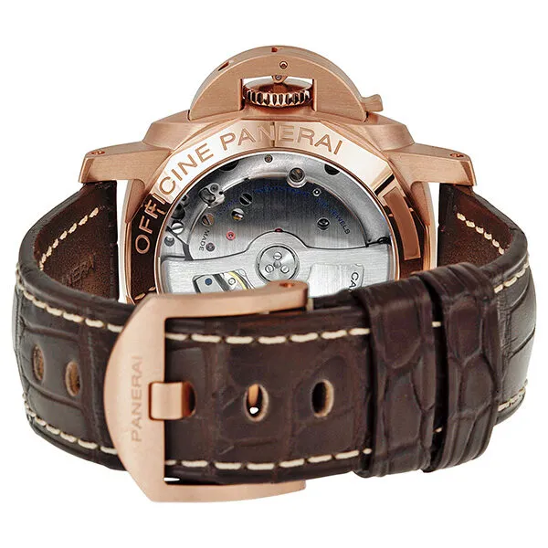 Panerai Luminor Marina 1950 3 Days Automatic Brown Dial 18 kt Rose Gold Men's Watch PAM00393