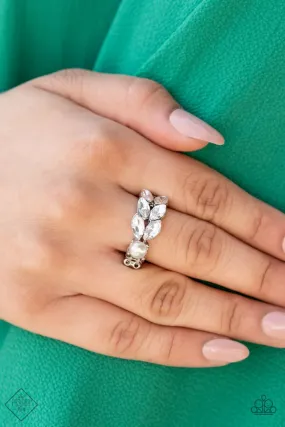 Paparazzi Ring ~ Majestically Musing - White