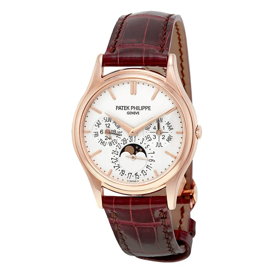 Patek Philippe Grand Complications Silver Dial 18kt Rose Gold Men's Watch 5140R-011