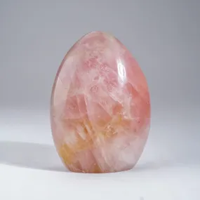 Polished Rose Quartz Freeform From Brazil (2.7 lbs)