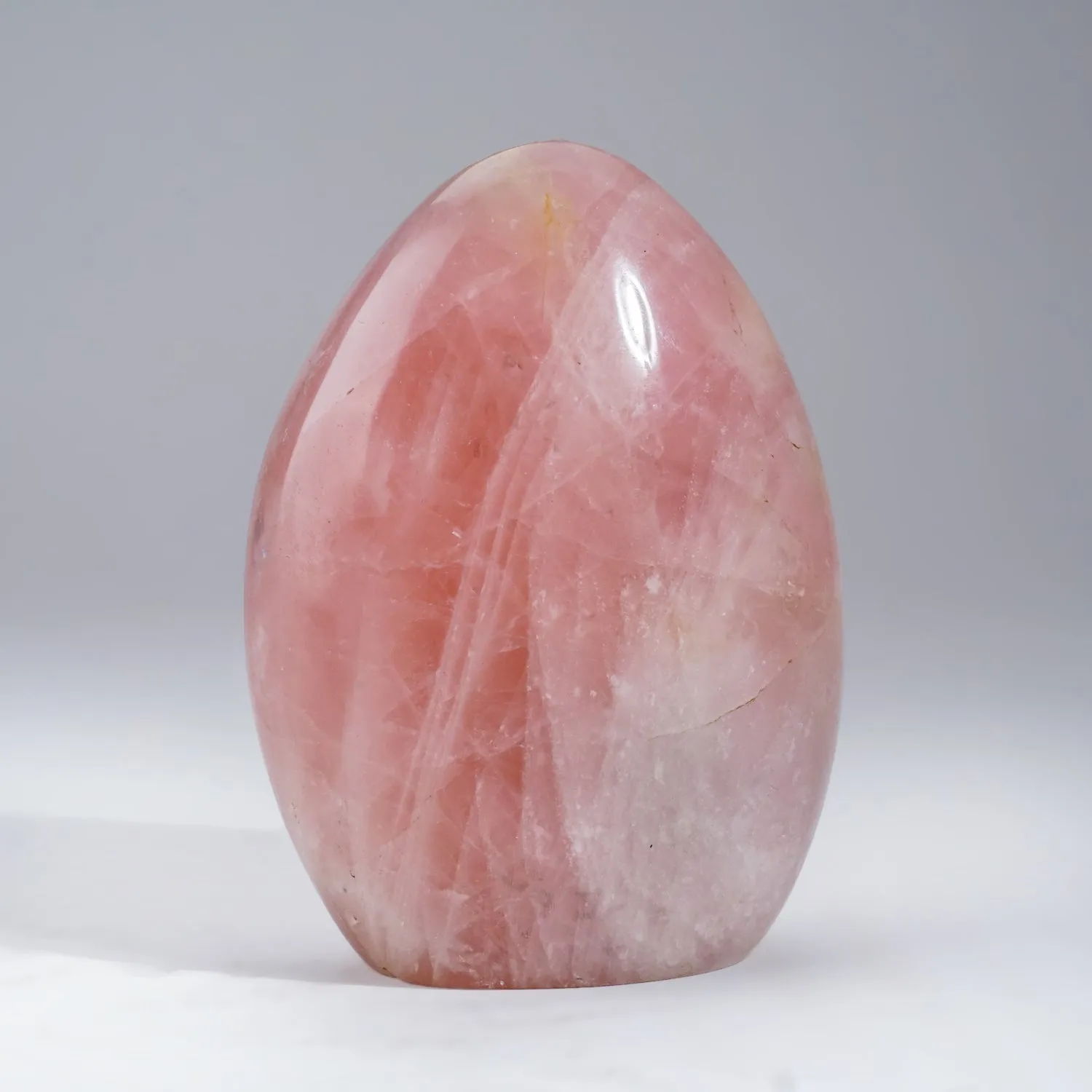 Polished Rose Quartz Freeform From Brazil (2.7 lbs)