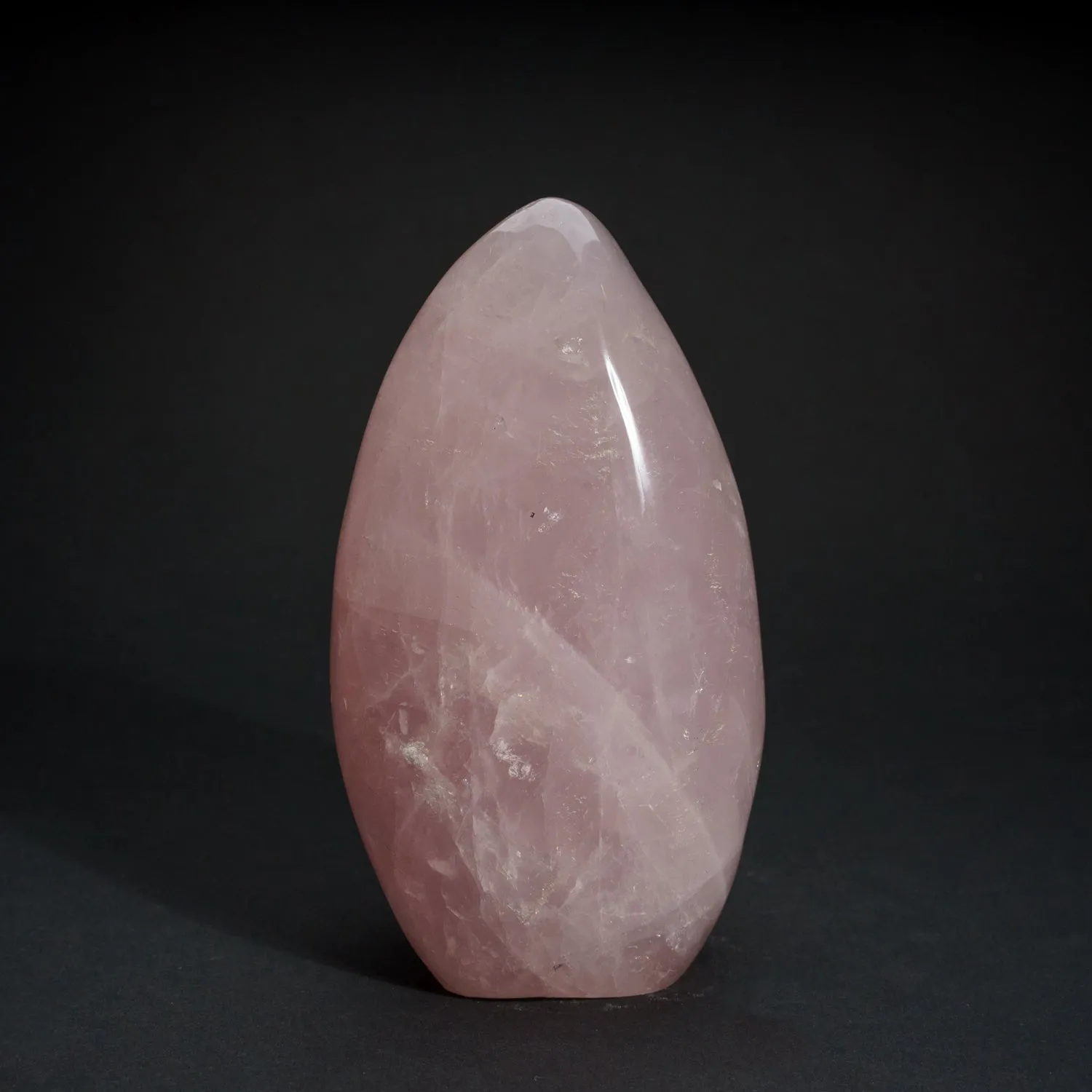 Polished Rose Quartz Freeform From Brazil (3.8 lbs)