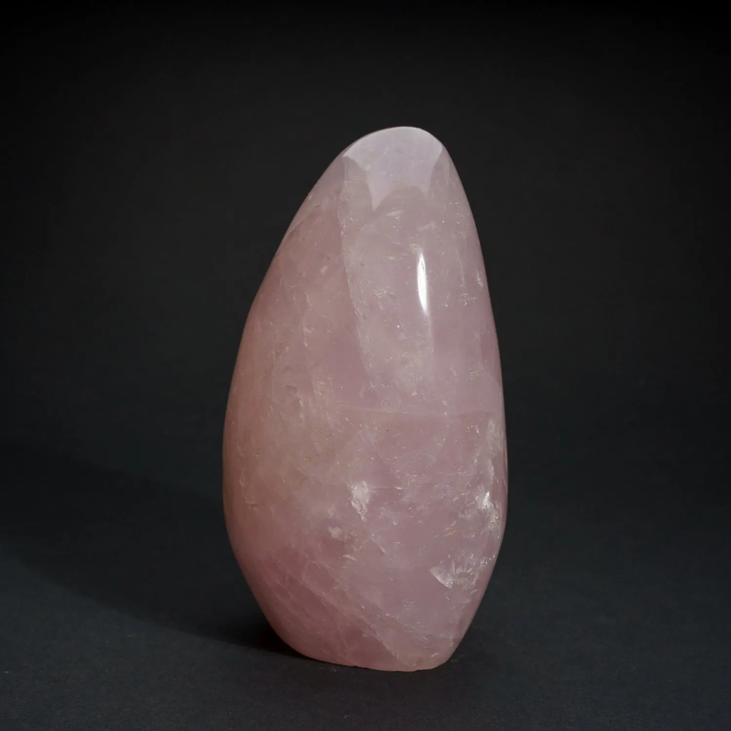 Polished Rose Quartz Freeform From Brazil (3.8 lbs)