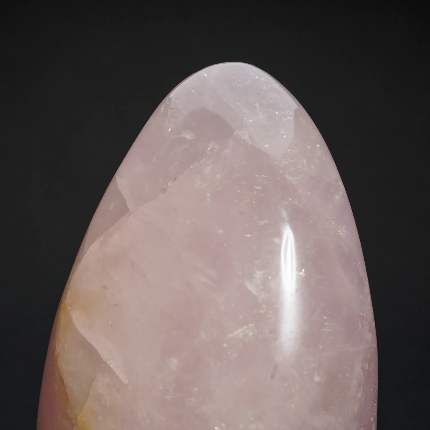 Polished Rose Quartz Freeform From Brazil (3.8 lbs)